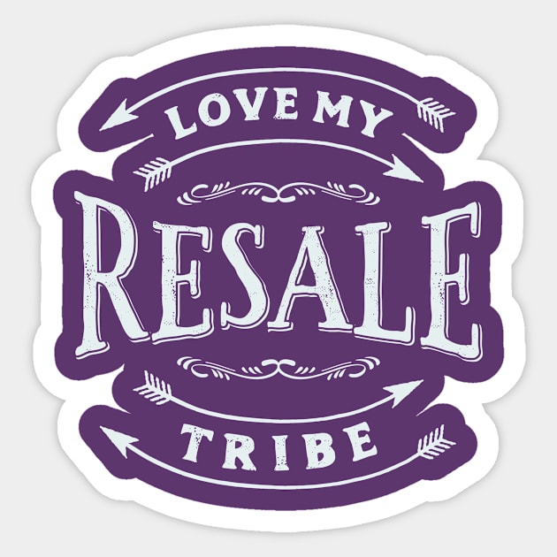 Love My Resale Tribe Sticker by SelectiveSeconds